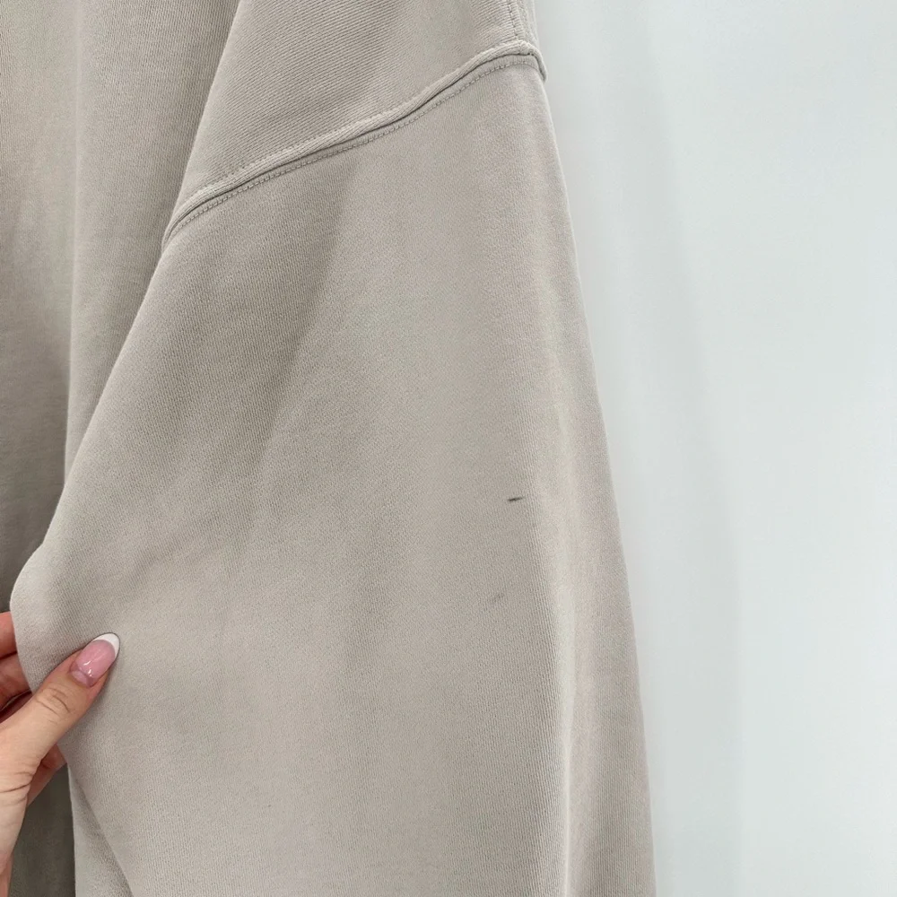 Daily Drills Spellout Crewneck Sand Sweatshirt Size M/L - Picture 5 of 7